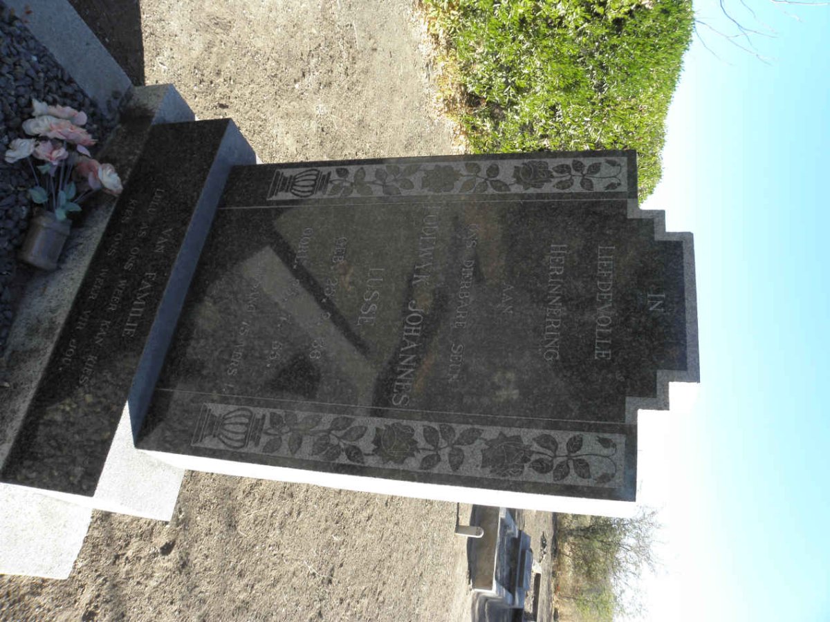 LUSSE Lodewyk Johannes 1936-1955