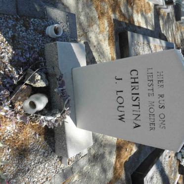 LOUW Christina J.