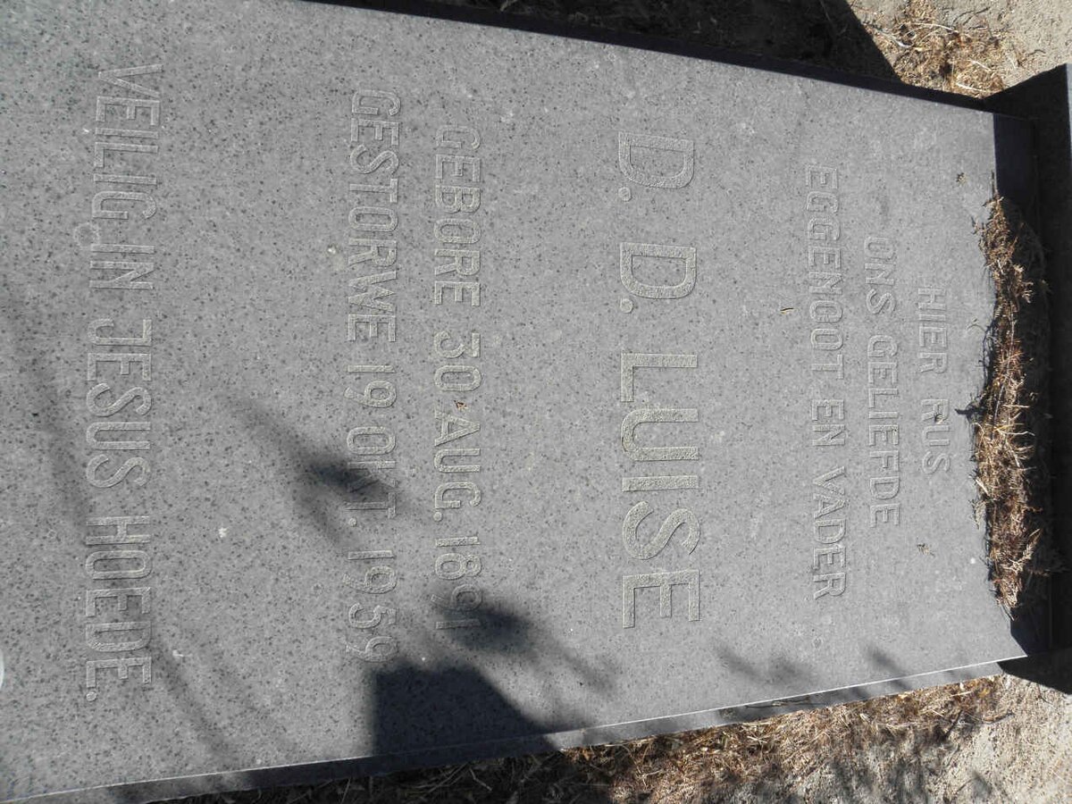 LUISE D.D. 1891-1959