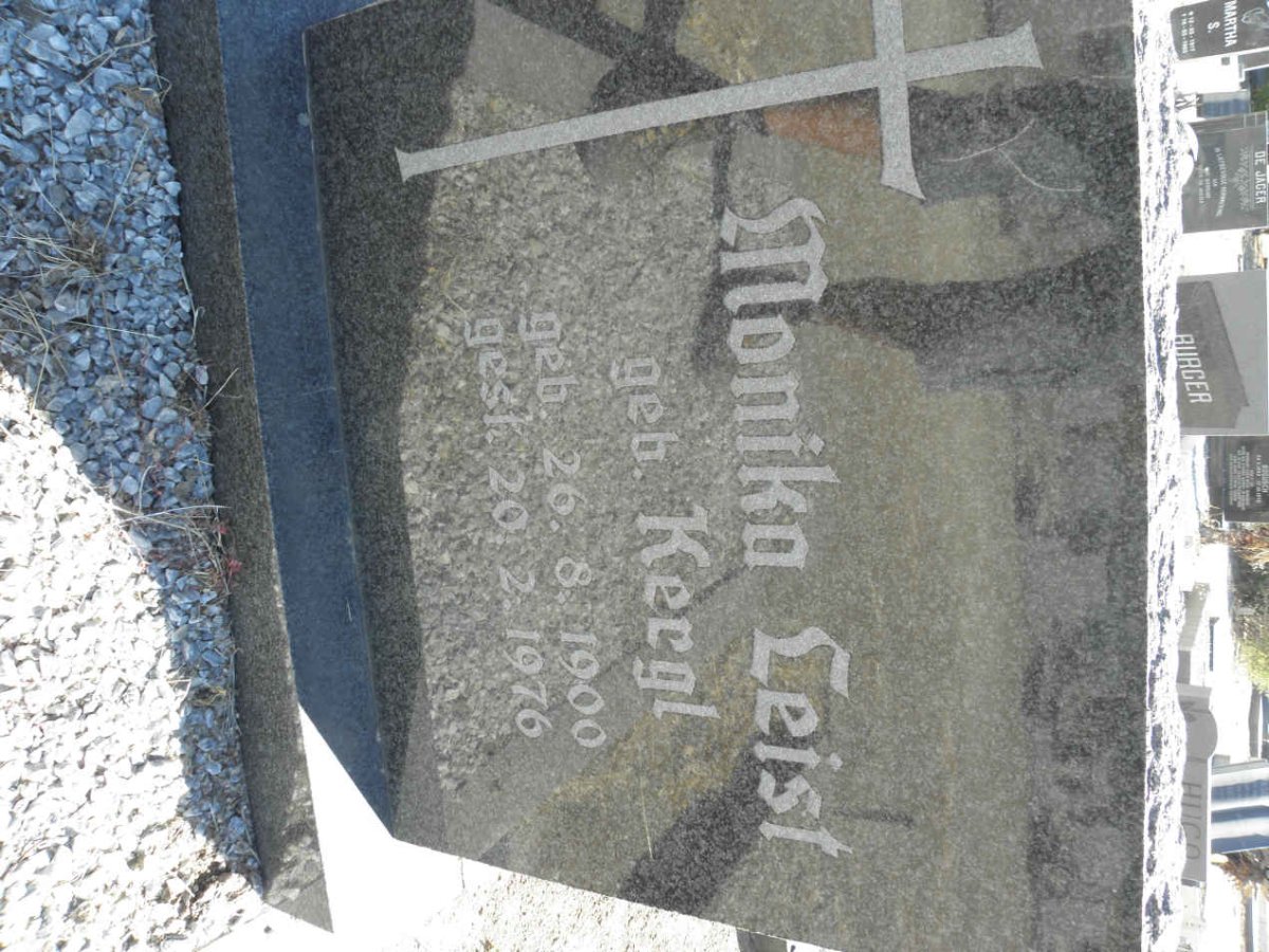 LEIST Monika nee KERGL 1900-1976