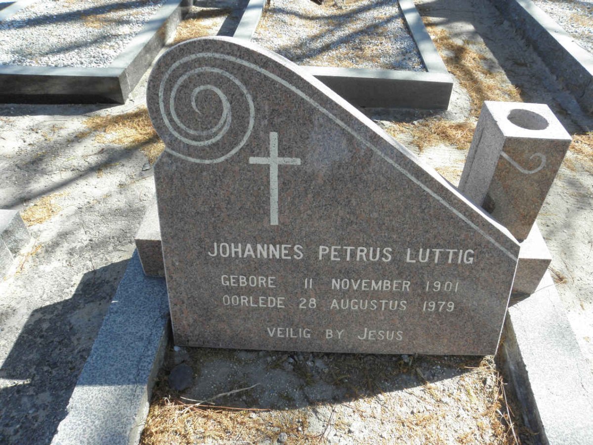 LUTTIG Johannes Petrus 1901-1979