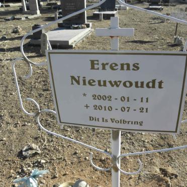 NIEUWOUDT Erens 2002-2010