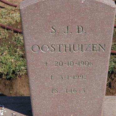OOSTHUIZEN S.J.D. 1906-1992