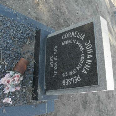 PELSER Cornelia Johanna 1968-1978