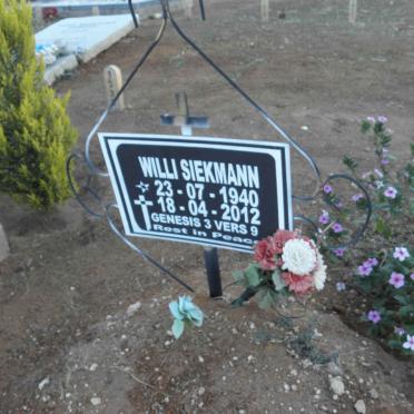 SIEKMANN Willi 1940-2012