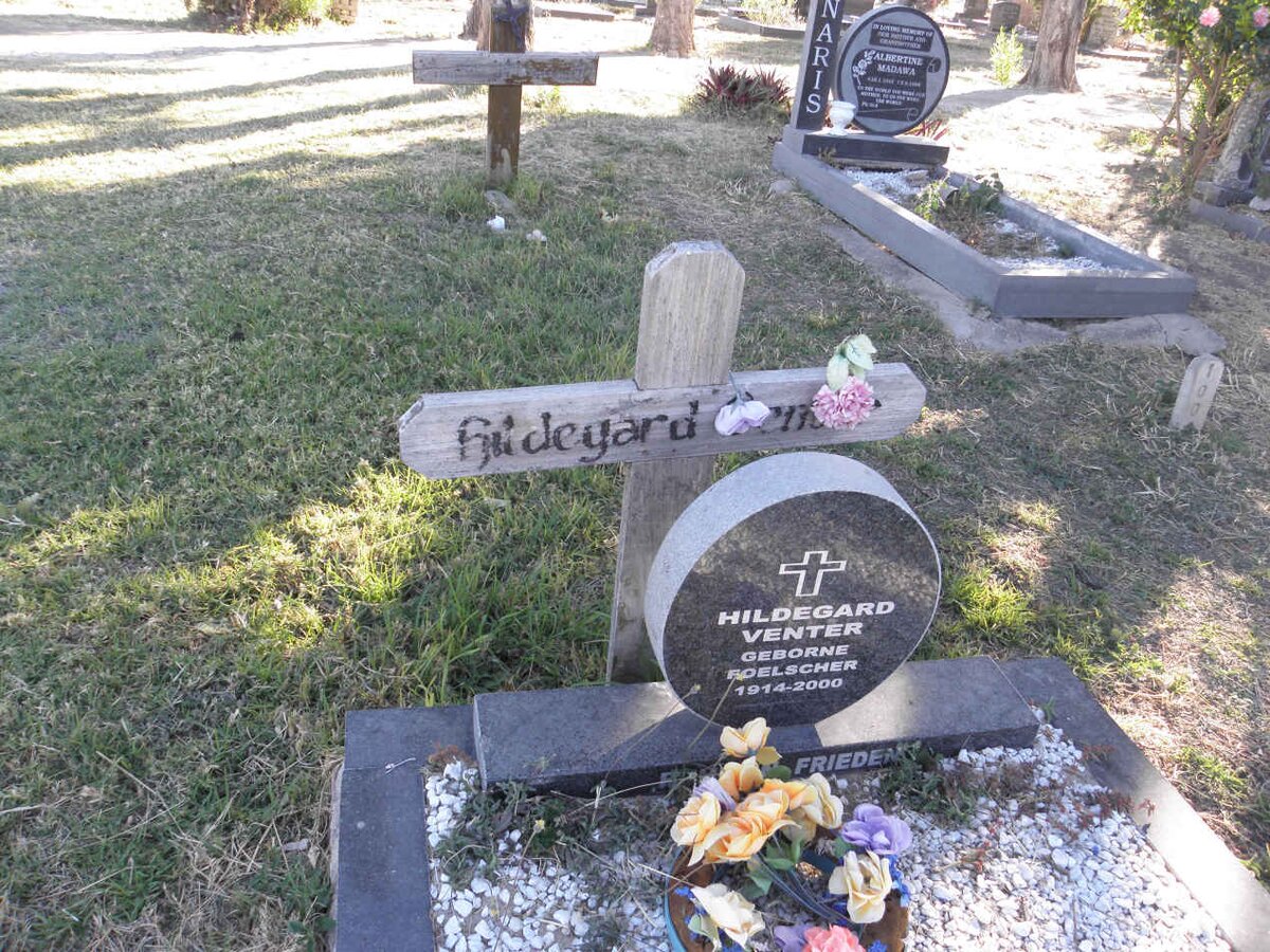 VENTER Hildegard nee ROELSCHER 1914-2000