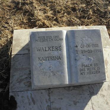 WALKERS Kartrina 1933-1995