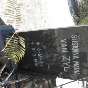 ZYL Susanna Maria, van 1917-1970