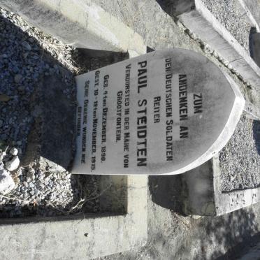 STEIDTEN Paul 1890-1915