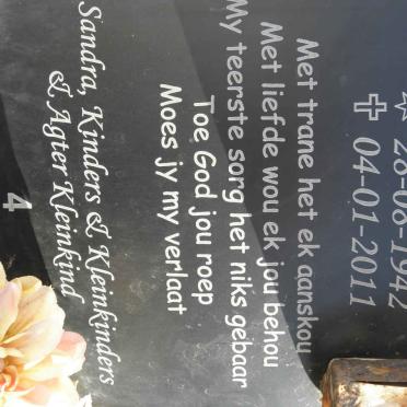 DAVIS Jasper Jakobus Albertus 1942-2011