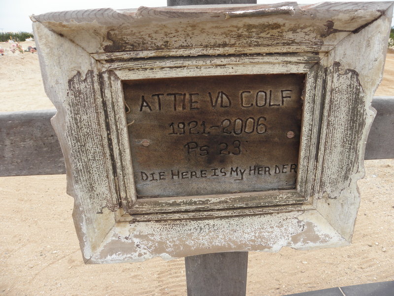 COLF Attie, vd 1921-2006