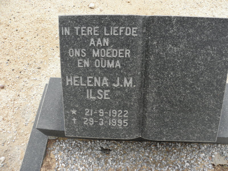 ILSE Helena J.M. 1922-1995