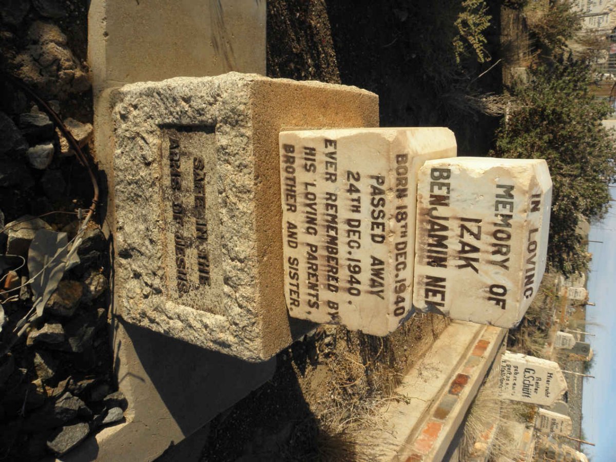 NEL Izak Benjamin 1940-1940