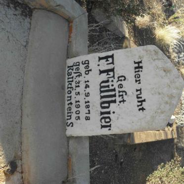 FULLBIER F. 1878-1905