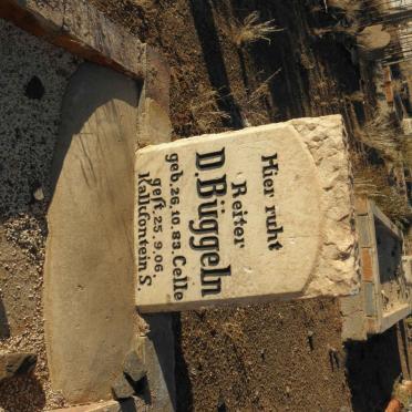 BUGGELN D. 1883-1906