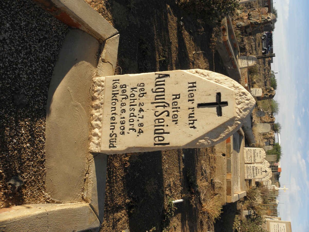 SEIDEL August 1884-1905