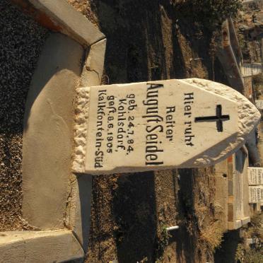 SEIDEL August 1884-1905