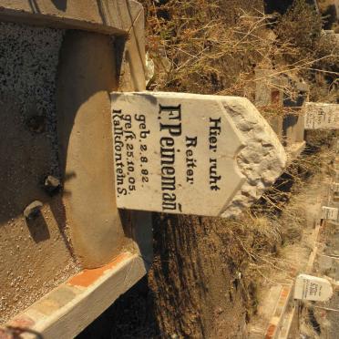 PEINEMAN F. 1882-1905