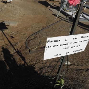 WAAL Naomi L., de 1988-2011