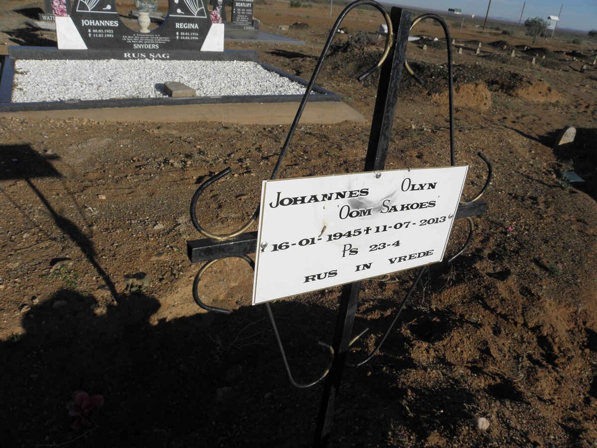 OLYN Johannes 1945-2013