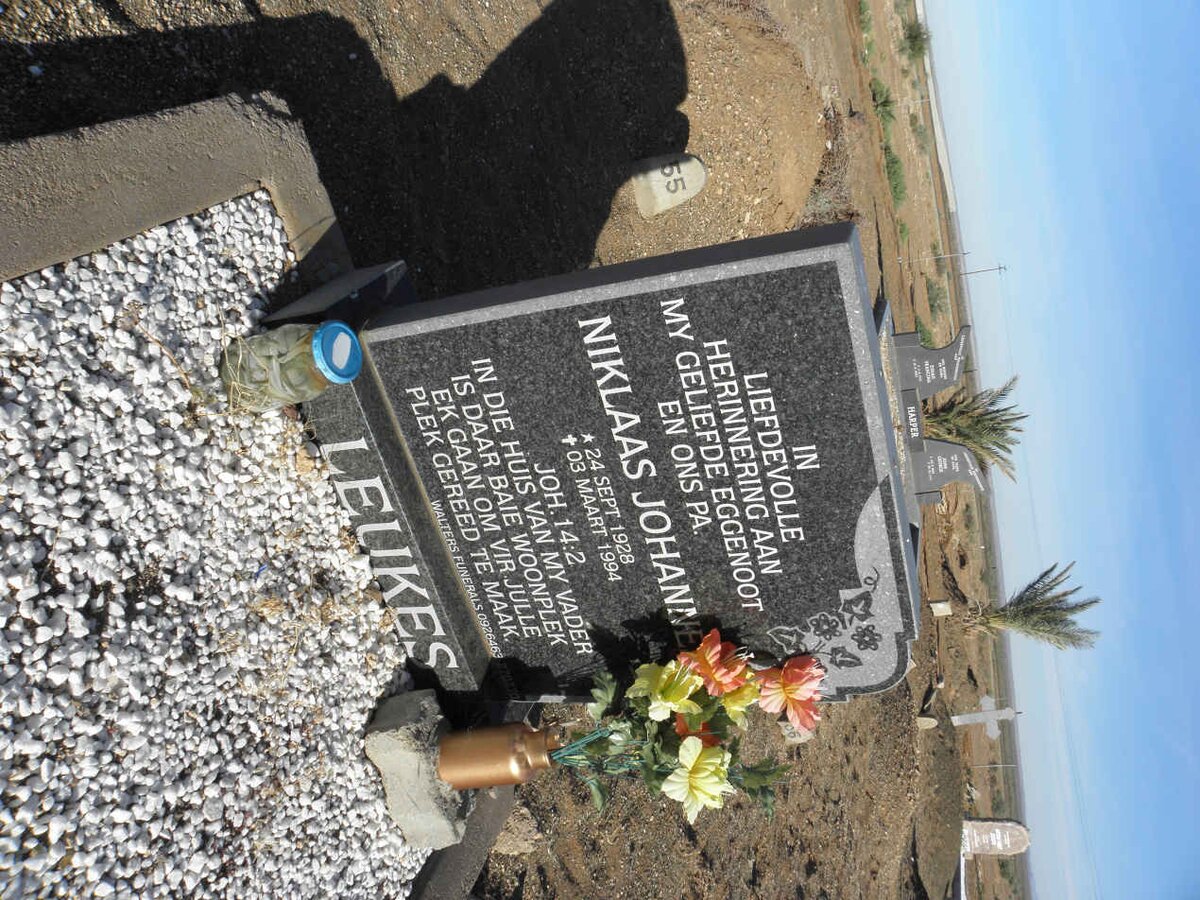 LEUKES Niklaas Johannes 1928-1994