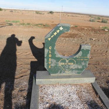 CLOETE Maria 1939-1986