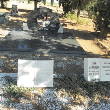 NIEKERK Isak, van 1909-1983 &amp; Maria de WITT 1913-1998