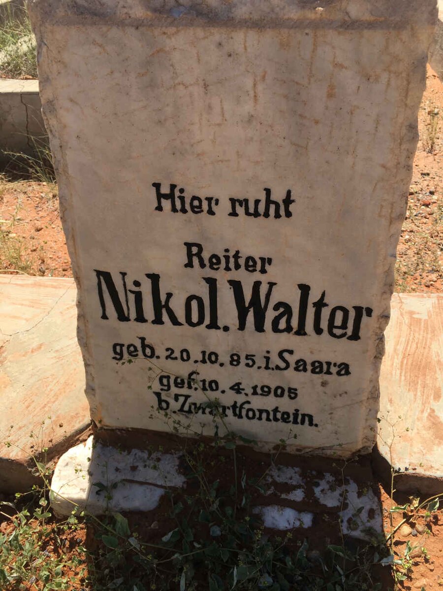 WALTER Nikol. 1885-1905