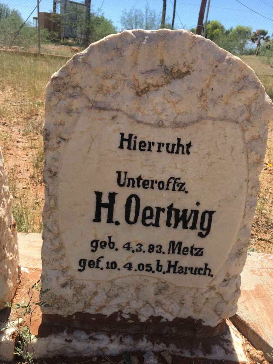 OERTWIG H. 1882-1905