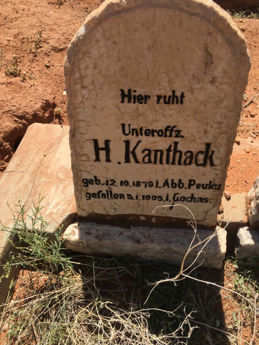 KANTHACK H. 1879-1905