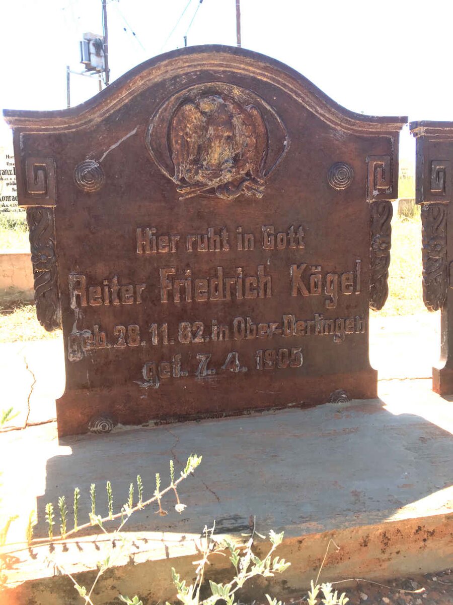 KÖGEL Friedrich 1882-1905