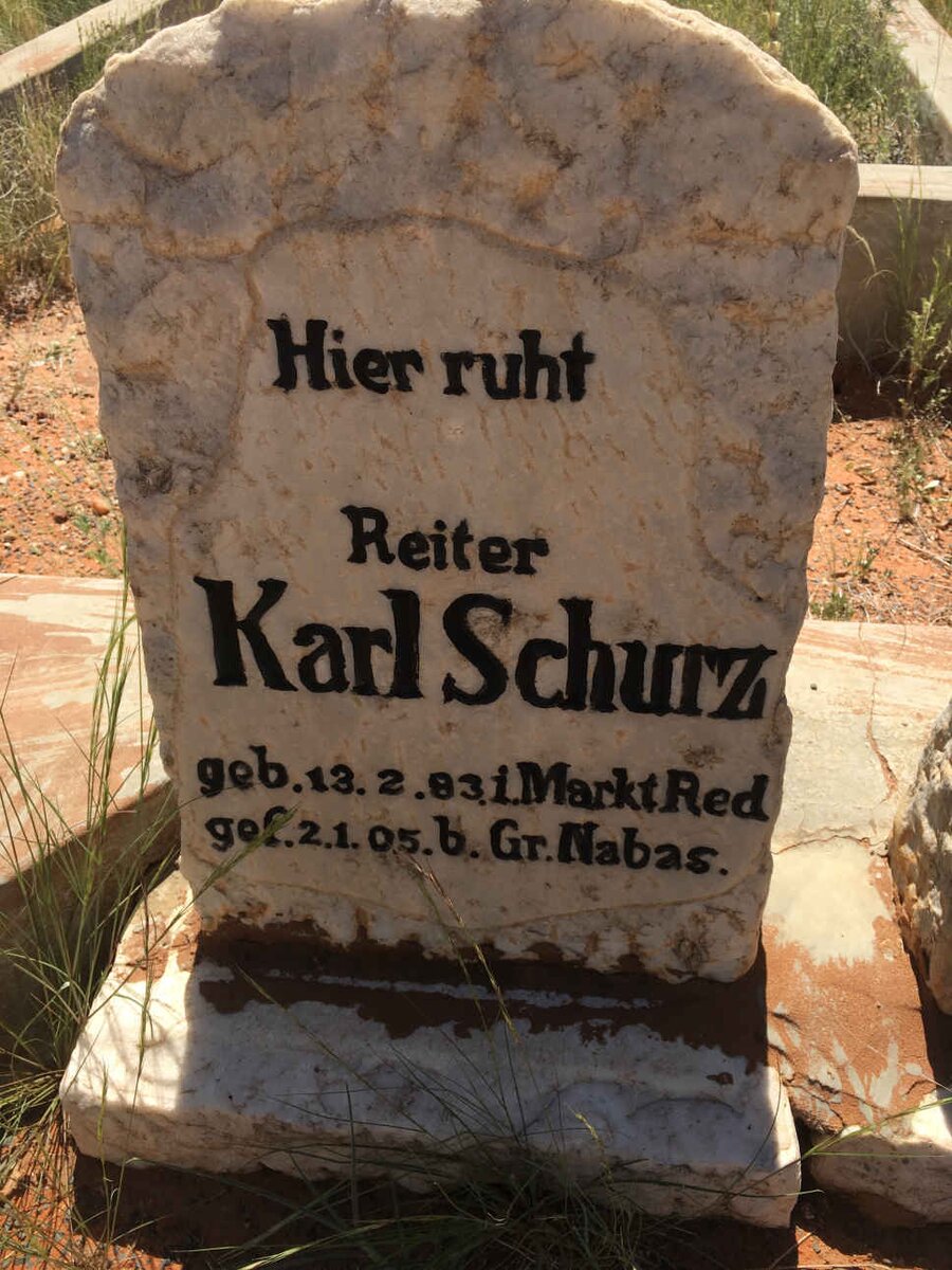 SCHURZ Karl 1883-1905