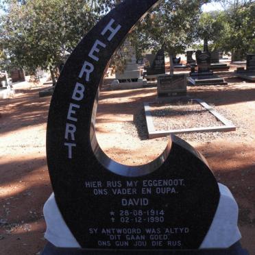 HERBERT David 1914-1990