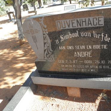 DUVENHAGE Andre 1947-1970