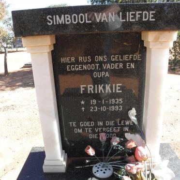 MEYER Frikkie 1925-1993