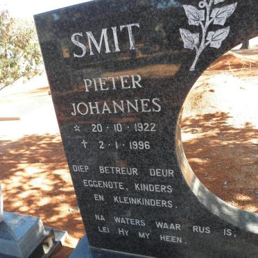 SMIT Pieter Johannes 1922-1996