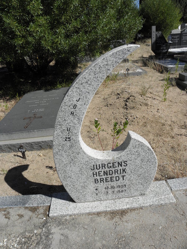 BREEDT Jurgens Hendrik 1909-1987