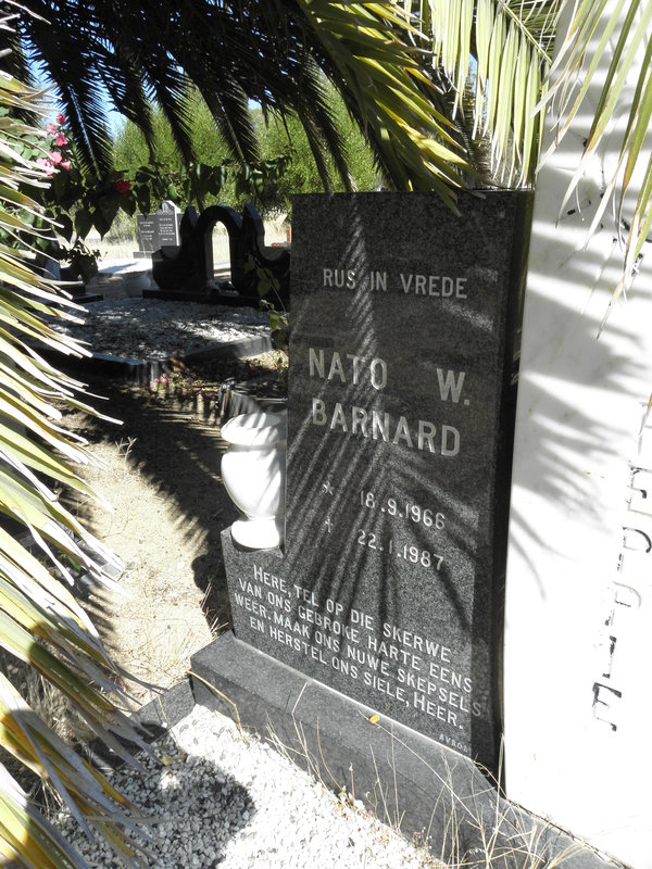 BARNARD Nato W. 1966-1987