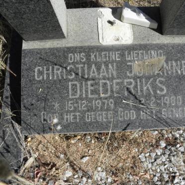DIEDERIKS Christiaan Johannes 1979-1980