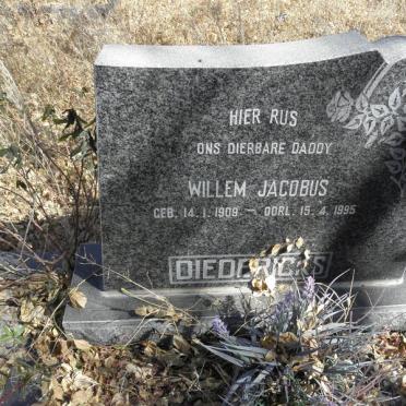 DIEDERICKS Willem Jacobus 1909-1995