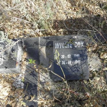 DIEDERICKS Martha Jacoba nee BUITENDAG 1920-196? :: COX Willie 1940-2001