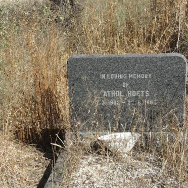 HOETS Athol 1902-1963