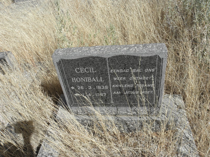 HONIBALL Cecil 1939-1967