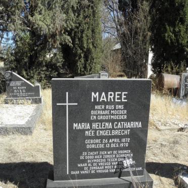MAREE Maria Helena Catharina nee ENGELBRECHT 1872-1970