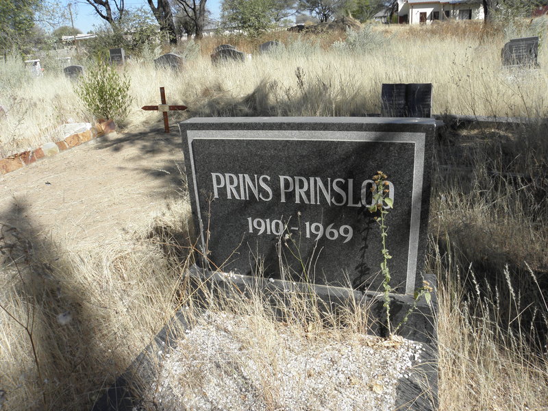 PRINSLOO Prins 1910-1969