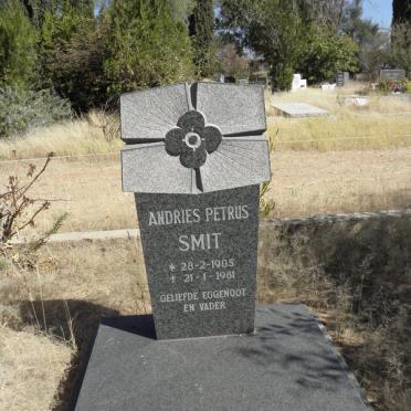 SMIT Andries Petrus 1905-1981