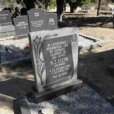 STEYN H.J. 1890-1976