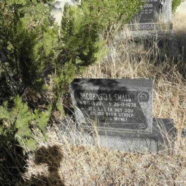 SMALL Jacobus J.L. 1920-1978