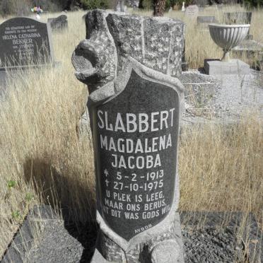 SLABBERT Magdalena Jacoba 1913-1975