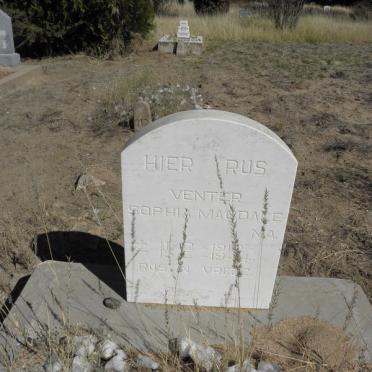 VENTER Sophia Magdalena 1912-1944